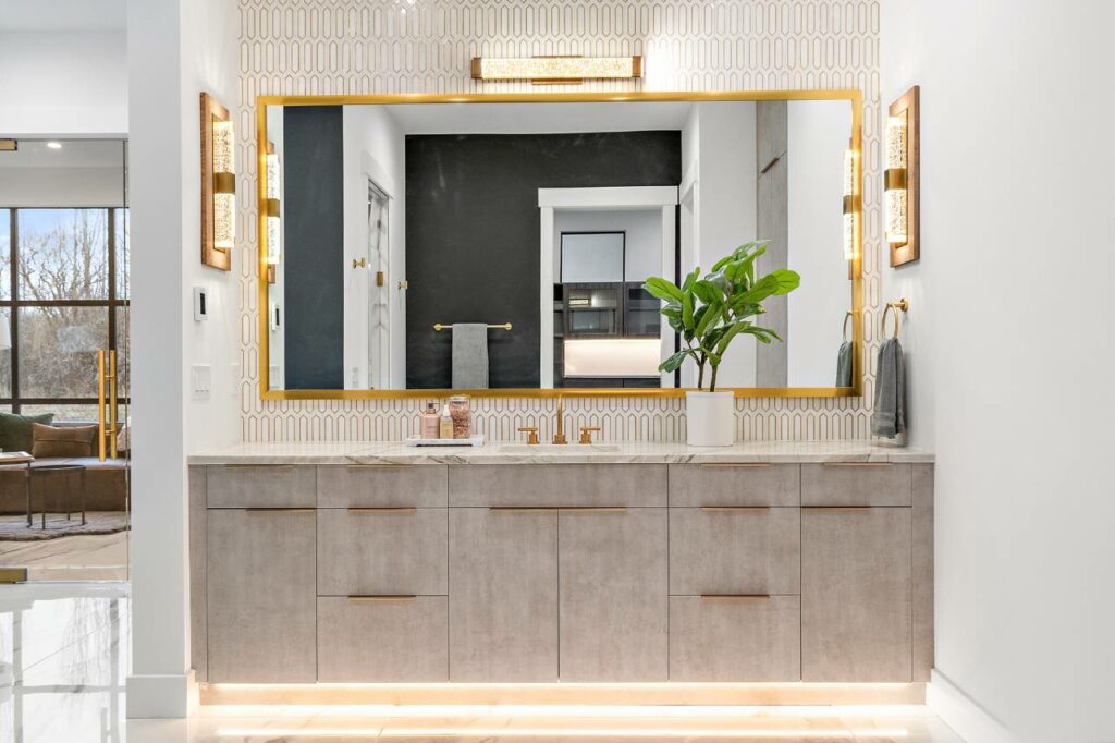 Gold Vanity