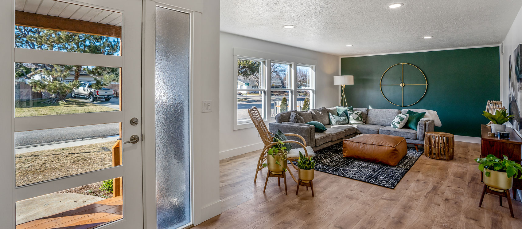 Remodeled Living Room