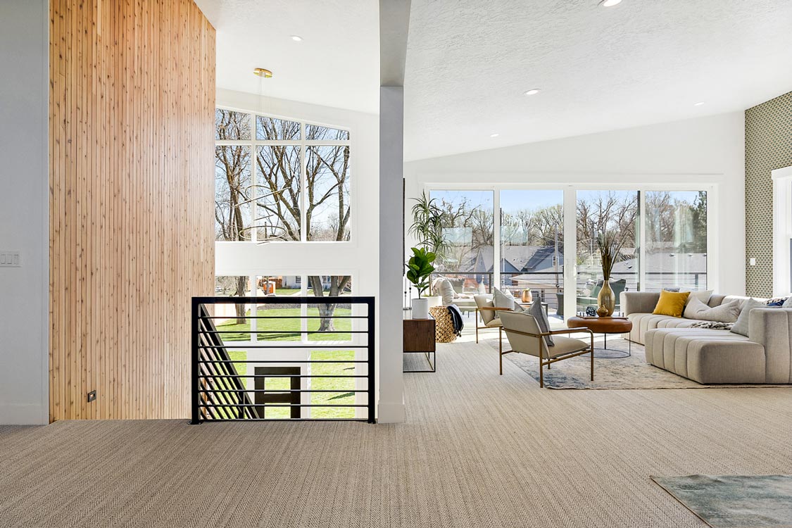 Two Story Home Upstairs