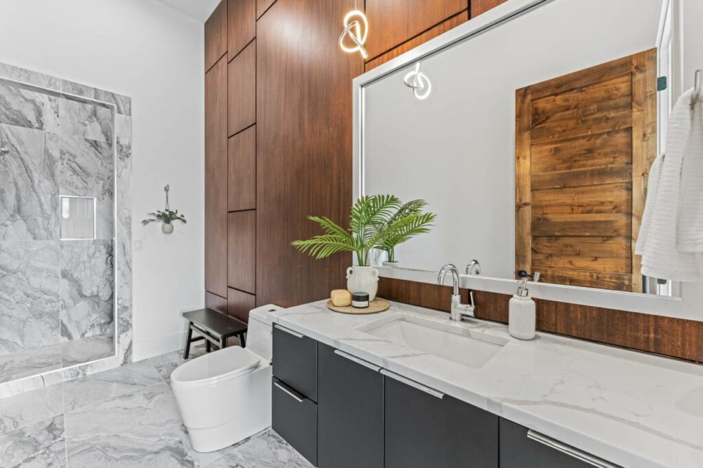 Wood Bathroom